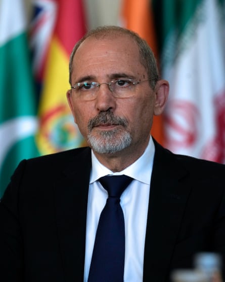 Ayman Safadi in a suit and tie