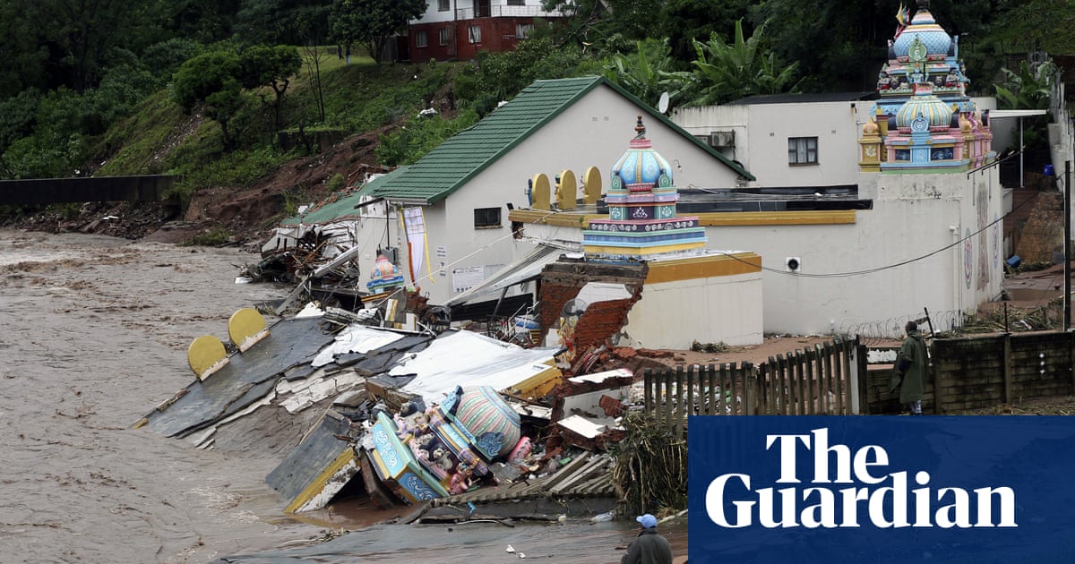 South Africa’s April floods made twice as likely by climate crisis, 과학자들은 말한다