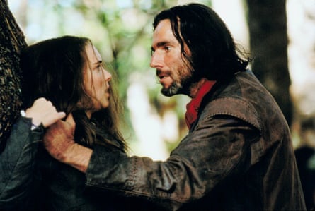 Daniel with Winona Ryder in The Crucible.