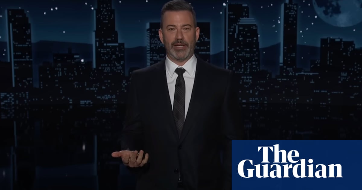 Jimmy Kimmel on grade for Trump's first 100 days: Somewhere between F and U'