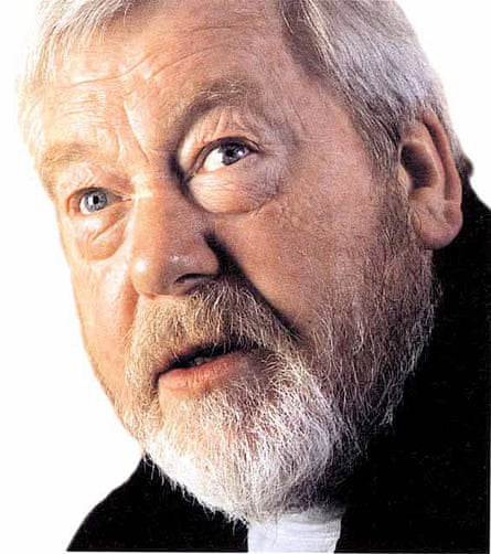 Derek Birdsall’s look had something of the film director John Huston – but with a roll-up in place of a cigar