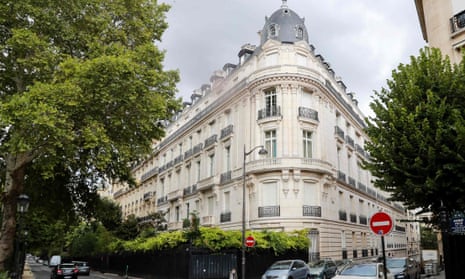 Jeffrey Epstein’s apartment in this block in the 16th arrondissement in Paris was searched by French investigators on Tuesday.