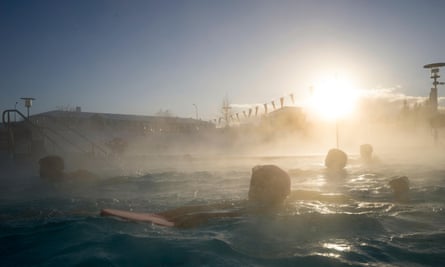 Vesturbæjarlaug pools.