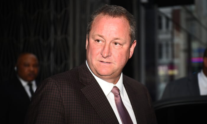 Retail chief Mike Ashley