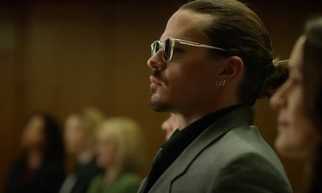 A scene from Hot Take: The Depp Heard Trial.