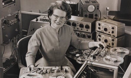 Reel time … composer and electronic musician Daphne Oram.