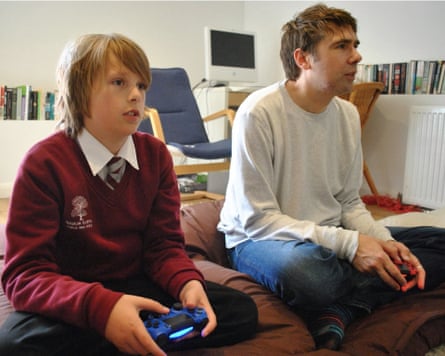 Keith Stuart and his son Zac have long played video games together.