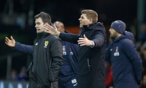 Rangers’ Steven Gerrard saw his side’s title hopes suffer a huge blow at Rugby Park for the second season in a row.