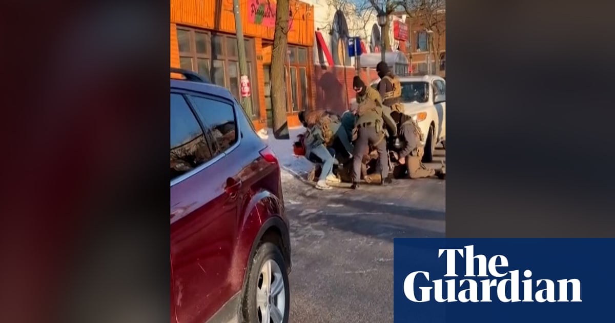 Footage appears to show moment man is shot dead by federal agent in Minneapolis