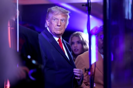 Donald Trump astatine nan NBA Finals successful Madison Square Garden