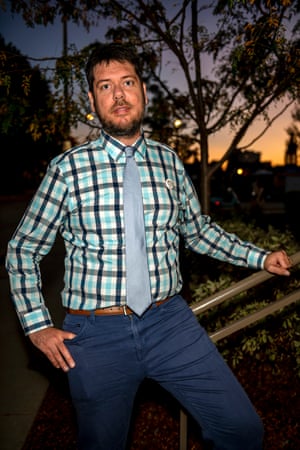 Josh Borden, a Google contractor, in Pittsburgh.