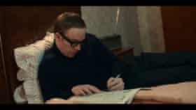 Harry Palmer solves a crossword