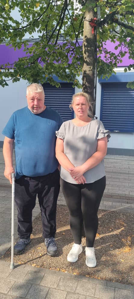 Jeanitta and her father, Peter McCabe, in County Down, Northern Ireland.