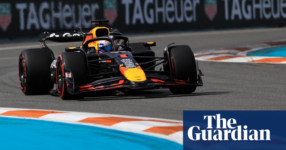 Verstappen powers to pole at Miami Grand Prix with Norris in second