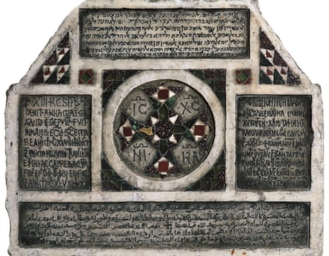 ‘The Normans sponsored the most liberal culture of the middle ages’ … tombstone in four languages, Palermo, Sicily, AD1149. 