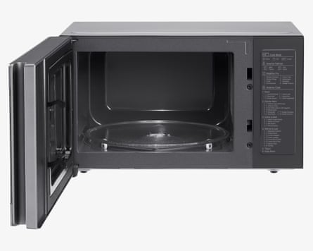 LG 25L 1000W NeoChef™ Microwave Oven with Grill and Touch Control Panel, Stainless Steel