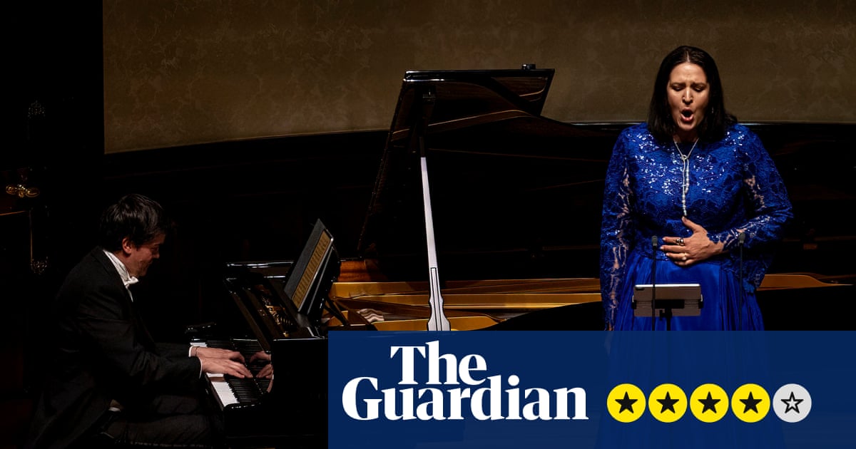 Lise Davidsen and James Baillieu review – superstar soprano unleashes her inner Valkyrie