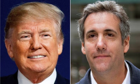 Donald Trump and his former attorney, Michael Cohen