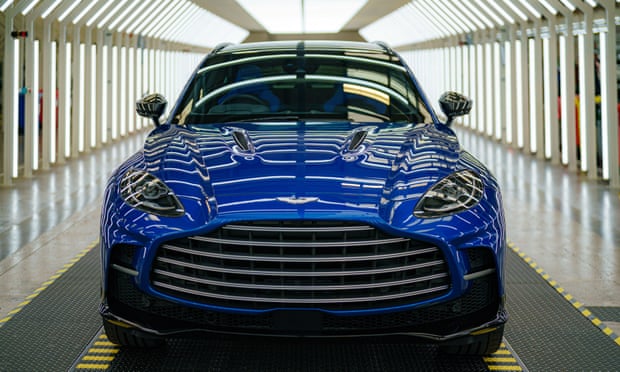 The Aston Martin DBX707 SUV.