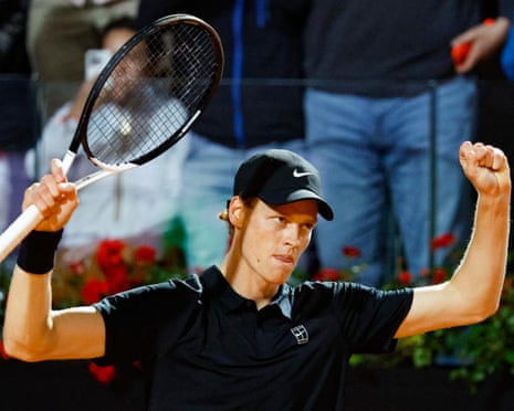 Jannik Sinner recovers to beat Paul and set up dream Rome final against Alcaraz | Tennis | The Guardian