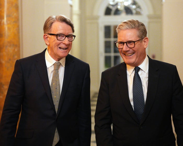 Starmer urged to sack Mandelson amid Epstein business deal revelations