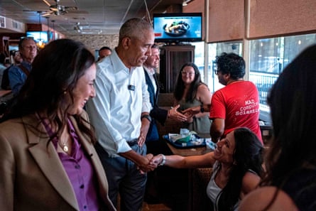 a man and a woman shaking hands