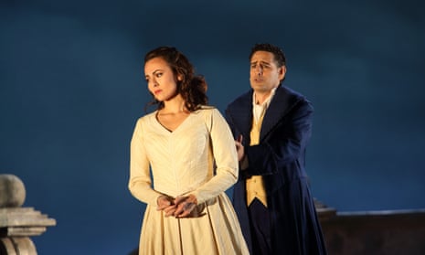 Isabel Leonard and Juan Diego Flórez in Werther at the Royal Opera House, London.