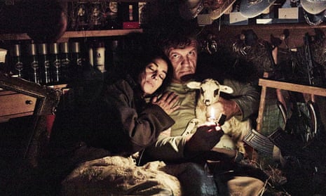 Wooly carnage … Emir Kusturica and Monica Bellucci in On the Milky Road.