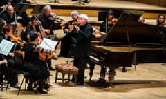 András Schiff conducts the Orchestra of the Age of Enlightenment at the Royal Festival Hall, London
