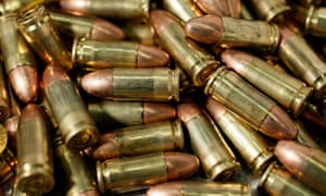 Stock image of bullets