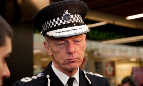 Metropolitan police commissioner Sir Bernard Hogan-Howe