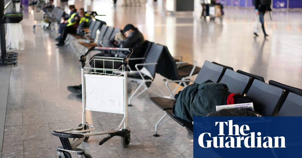 Rise In People Sleeping Rough At Heathrow As Councils Fail To
