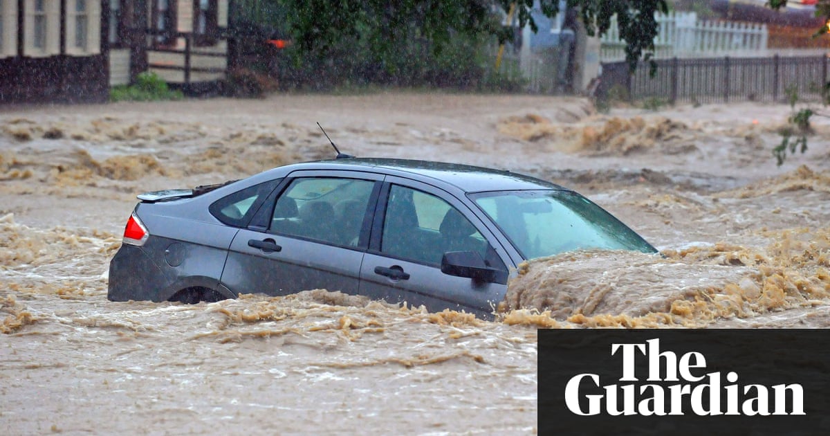 Flash flooding in historic Maryland town leaves one person missing | US news | The Guardian