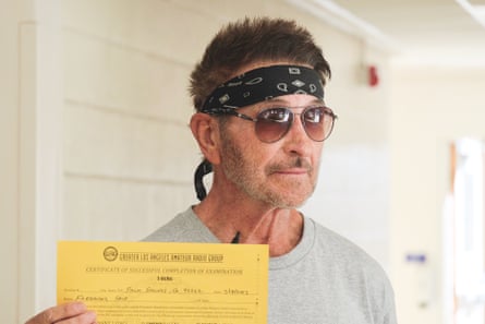 Skip Fredricks, a college professor, recently obtained his radio certificate.