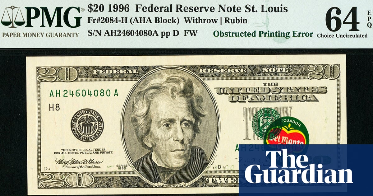 Del Monte Bill Set To Sell For Nearly 60 000 Barring Banana Skins Us News The Guardian Del Monte Bill Set To Sell For Nearly 60 000 Barring Banana Skins Us News The Guardian