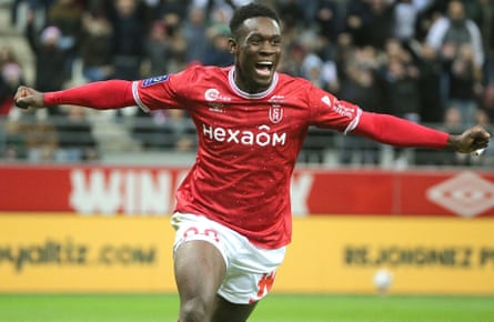 Playing with Reims in Ligue 1, Folarin Balogun became the first American player to score 20 or more goals in a season in one of Europe’s top five leagues.