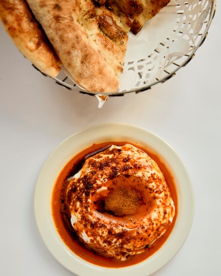 Kismet’s atom (strained yoghurt) with chilli butter.