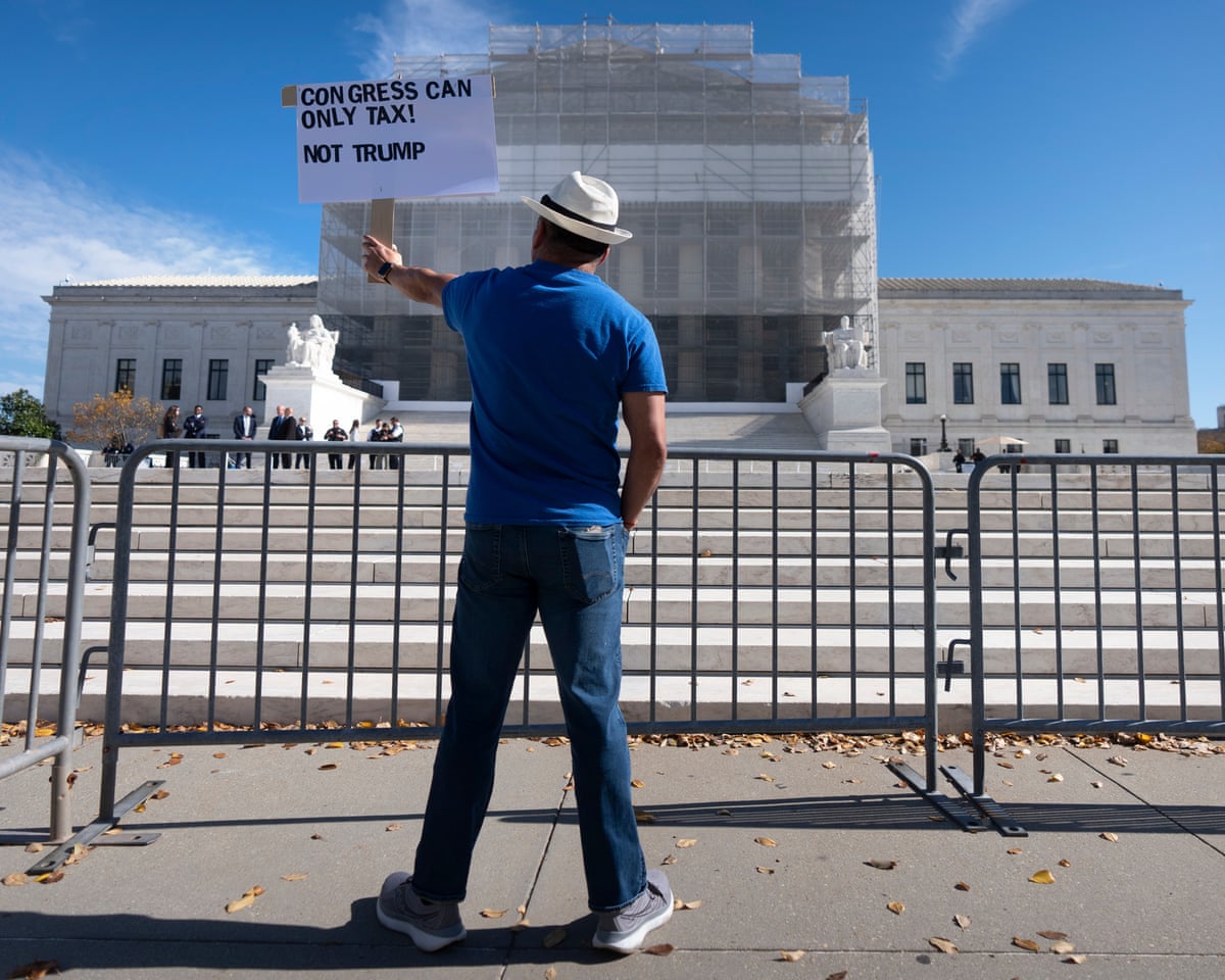 Trump news at a glance: supreme court examines president's global tariffs | Trump administration | The Guardian