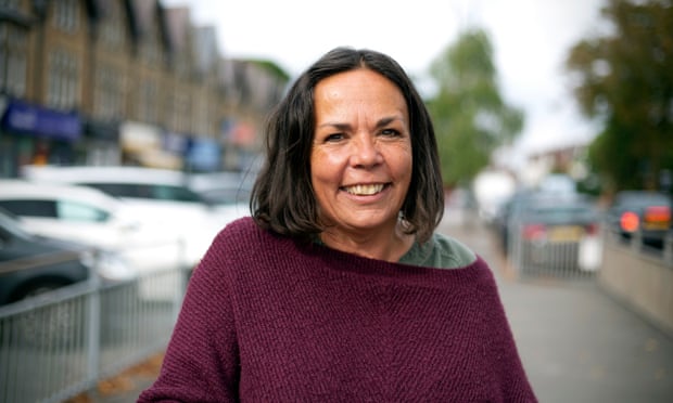 Catherine Brittain , a local childminder photographed in Roundhay, Leeds