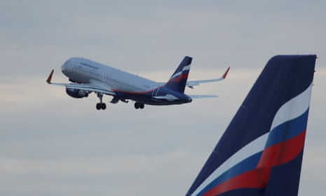 An Aeroflot Airbus A320 aircraft takes off at Sheremetyevo international airport