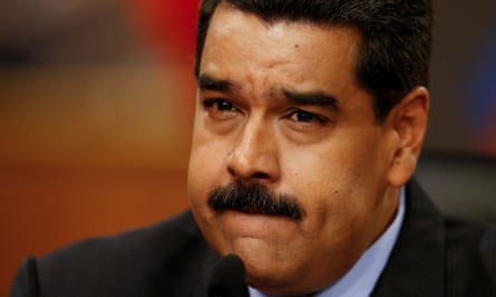 The Venezuelan president, Nicolás Maduro