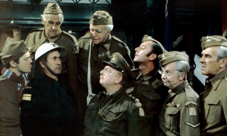‘This is going to be a complete disaster’ … the Home Guard regulars in a 1968 episode.
