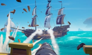 You’ll laugh more than you’ve ever laughed with a game before … Sea of Thieves.