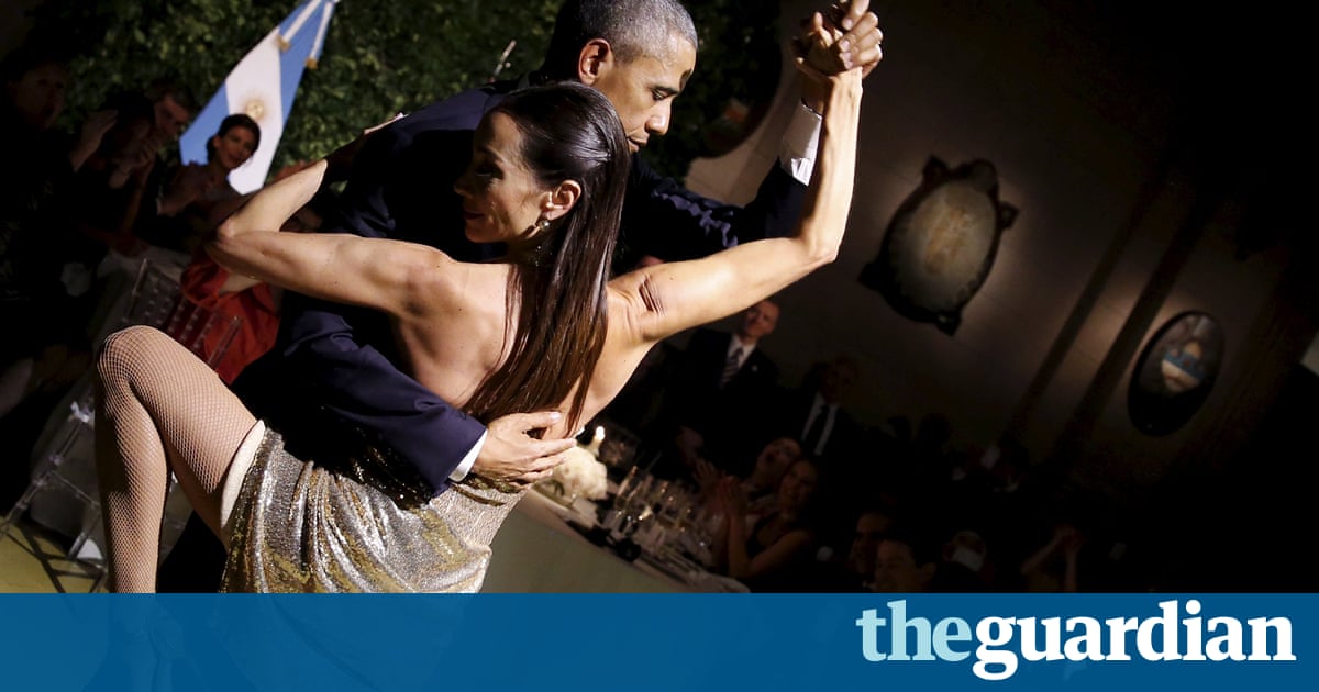 Barack followed my lead with the dance: Meet the 