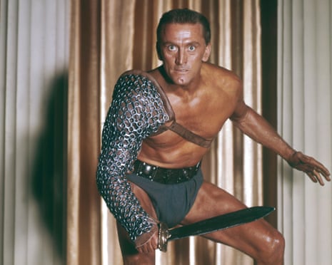 On the set of Spartacus<br>American actor Kirk Douglas on the set of Spartacus, directed by Stanley Kubrick. (Photo by Sunset Boulevard/Corbis via Getty Images)
