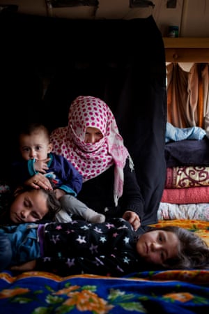 Zari, Ismael, Aatiya and Afshan, from Afghanistan