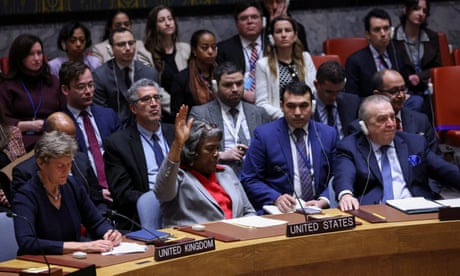 Israel isolated as UN security council demands immediate ceasefire in Gaza