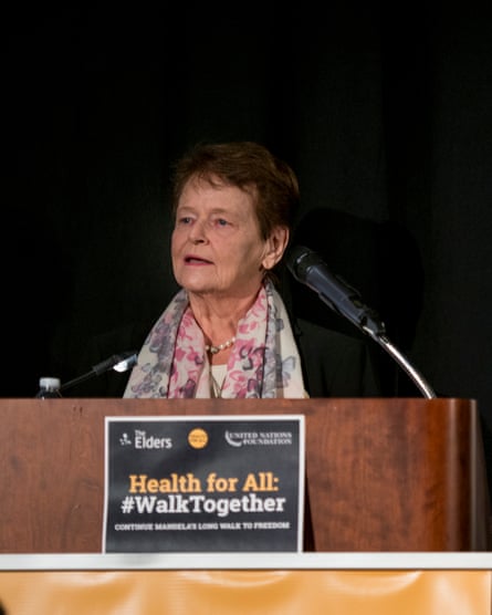 Gro Harlem Brundtland: ‘Denying health coverage for poor children for tax cuts for the rich is not what we would expect of a compassionate society.’