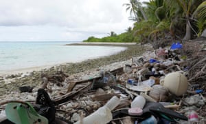 Plastic waste on the Cocos (Keeling) Islands is like the âcanary in the coal mineâ in warning about the vast amount of litter in the oceans.