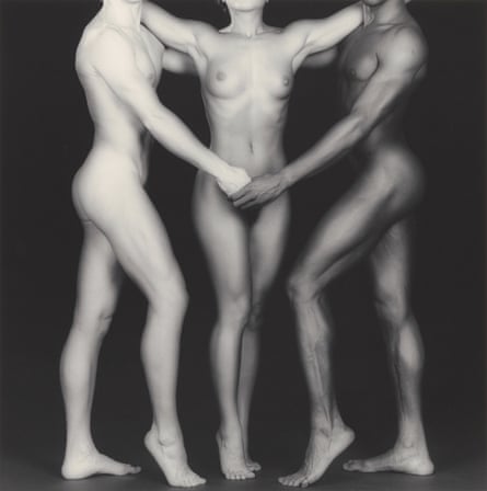 Ken and Lydia and Tyler, 1985, by Robert Mapplethorpe.